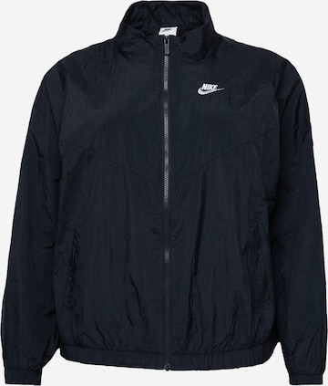 Nike Sportswear Спортивная куртка в Черный: спереди