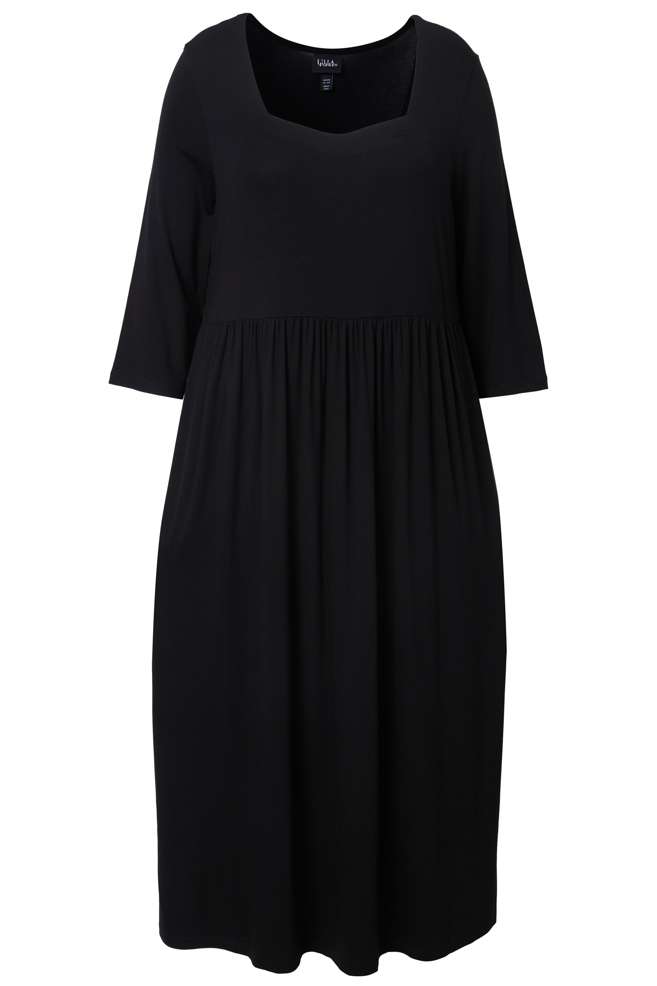 Ulla Popken Dress in Black: front