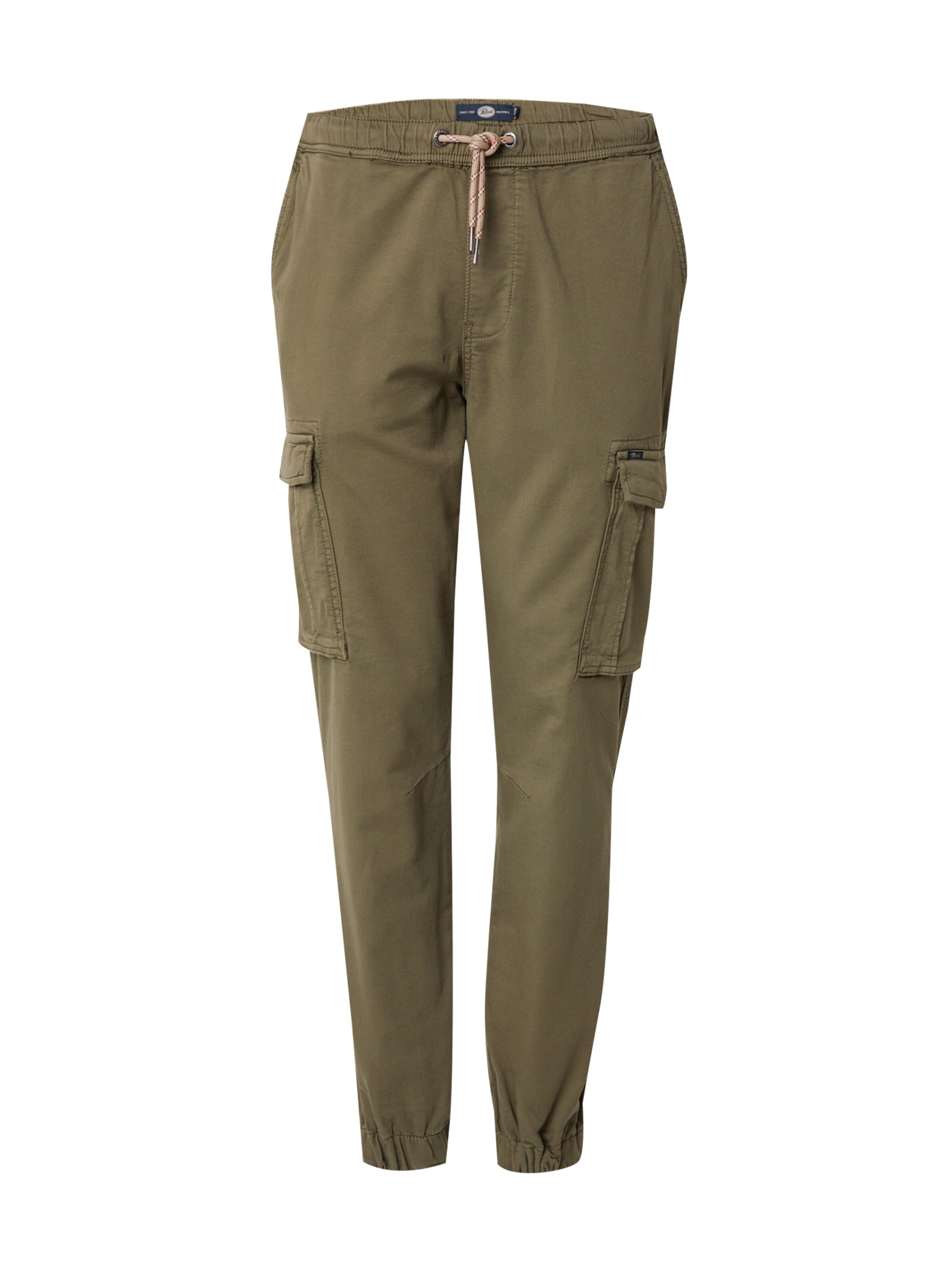 zaļš Petrol Industries Pakapēniski sašaurināts piegriezums Kargo bikses: no priekšpuses