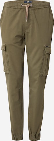 Pantalon cargo Petrol Industries en vert : devant