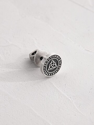 REYTEL - Pendientes 'TRIQUETRA. RUNES' en plata