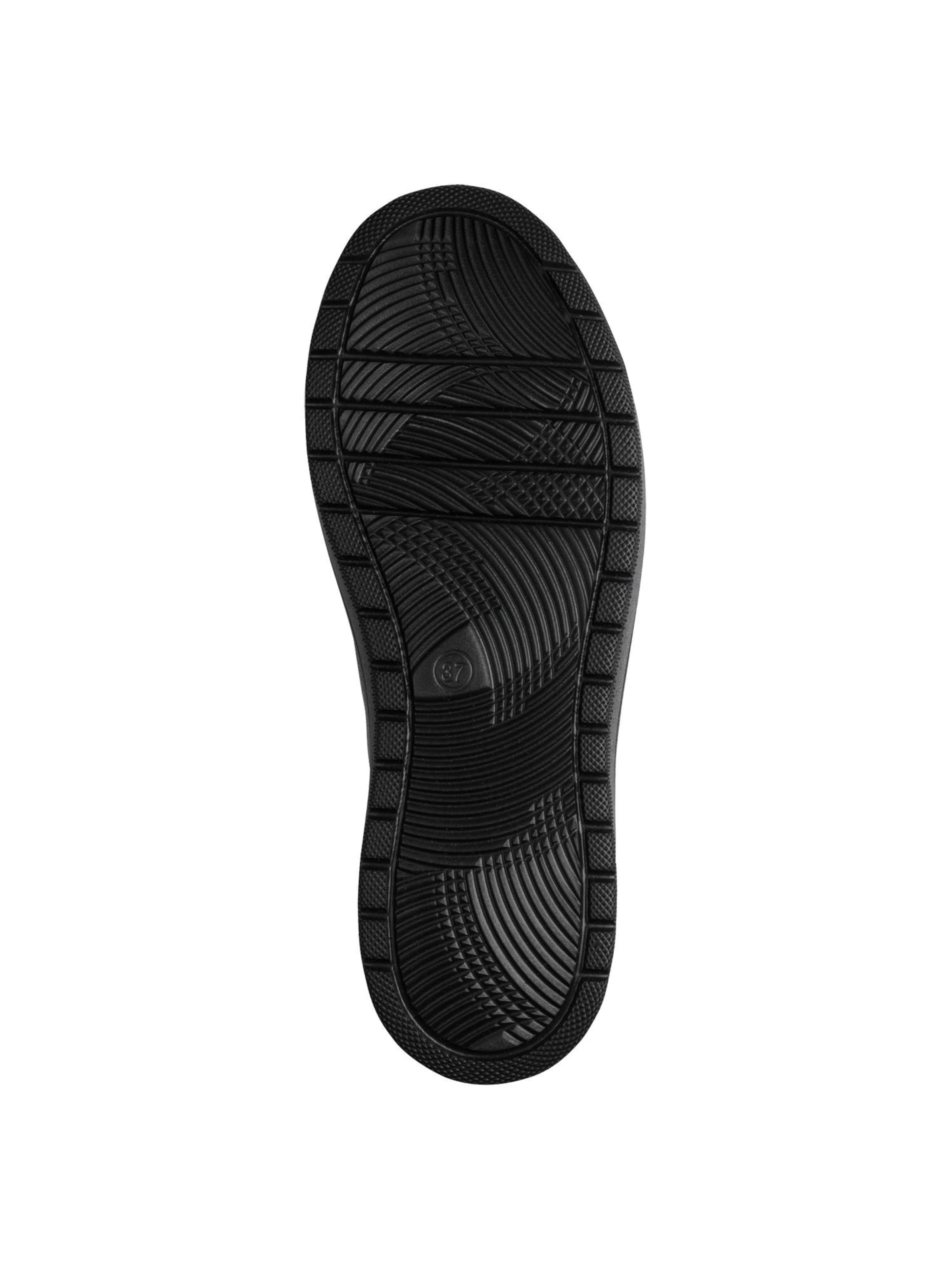 JANA Lace-up bootie in Black