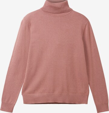 TOM TAILOR Sweater in Pink: front