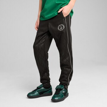 PUMA Regular Pants in Black: front
