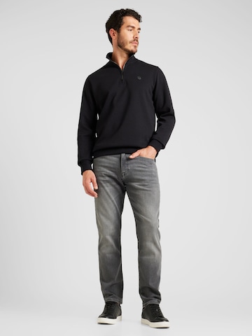 BOSS Sweatshirt 'Stimmann 01' in Black