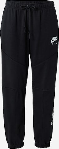 Nike Sportswear Tapered Pants 'AIR' in Black: front