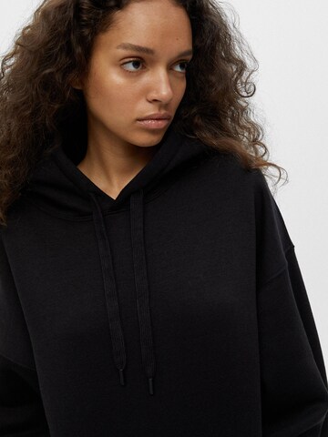 Pull&Bear Sweatshirt in Schwarz