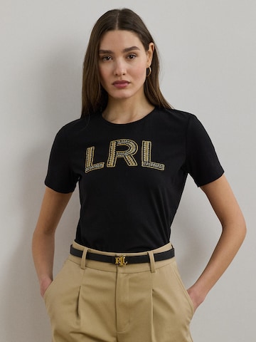 Lauren Ralph Lauren Tričko – černá: přední strana