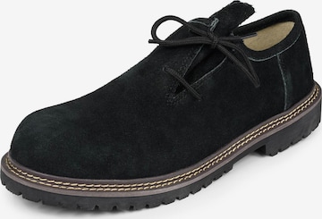 Chassure folklorique 'AS453' Alessandro Salvarini en noir : devant