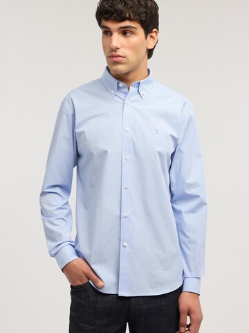 Regular fit Camicia di Trussardi in blu: frontale