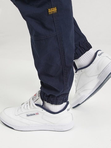 G-STAR Tapered Cargo nadrágok - kék
