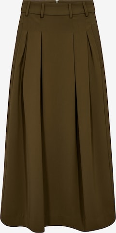 Jupe 'Anya' co'couture en vert : devant