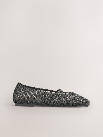 Next Strap ballerina 'Forever Comfort' in Black