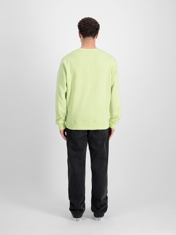 Sweat-shirt ALPHA INDUSTRIES en vert