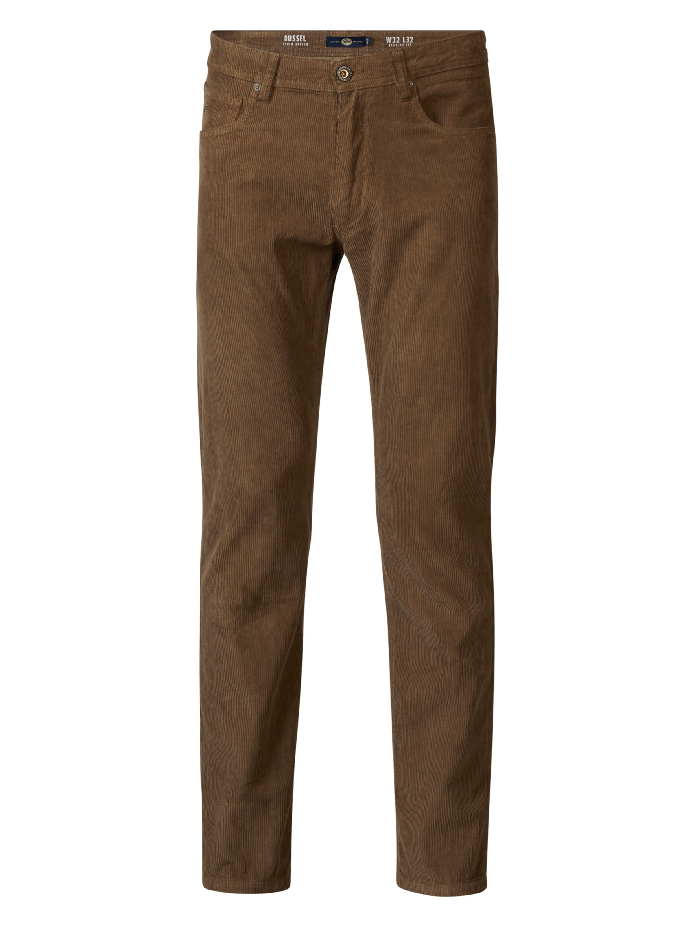 Pantalon 'Russel' Petrol Industries en marron : devant