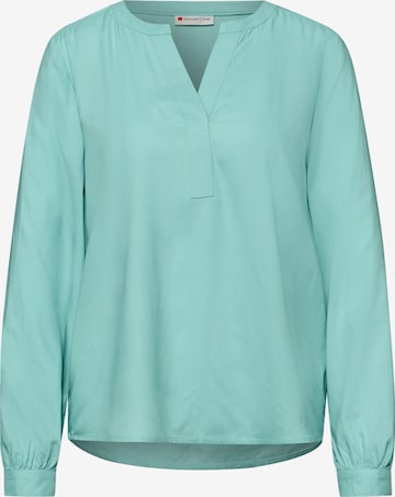 STREET ONE Blouse in Green: front