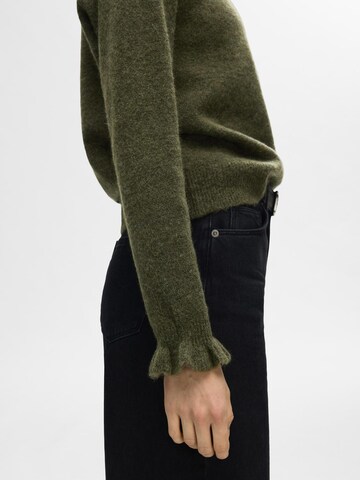 SELECTED FEMME - Pullover 'SLFLULU' em verde