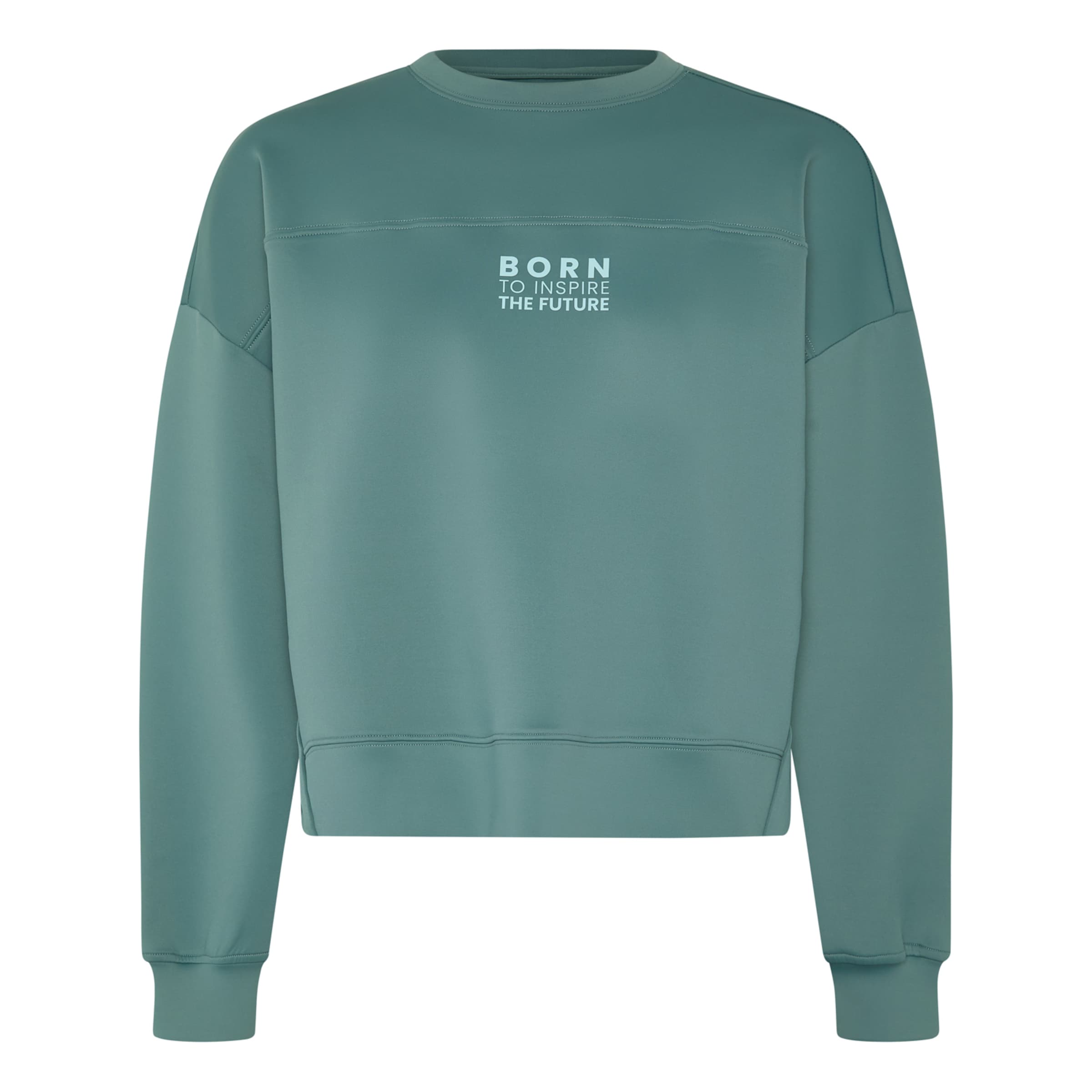 Born Sportsweatshirt 'Lionel' in Grün: Vorderseite