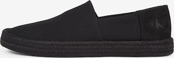 Calvin Klein JeansEspadrile - crna boja: prednji dio