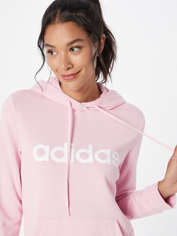 ADIDAS SPORTSWEAR Αθλητική μπλούζα φούτερ 'Essentials' σε ροζ