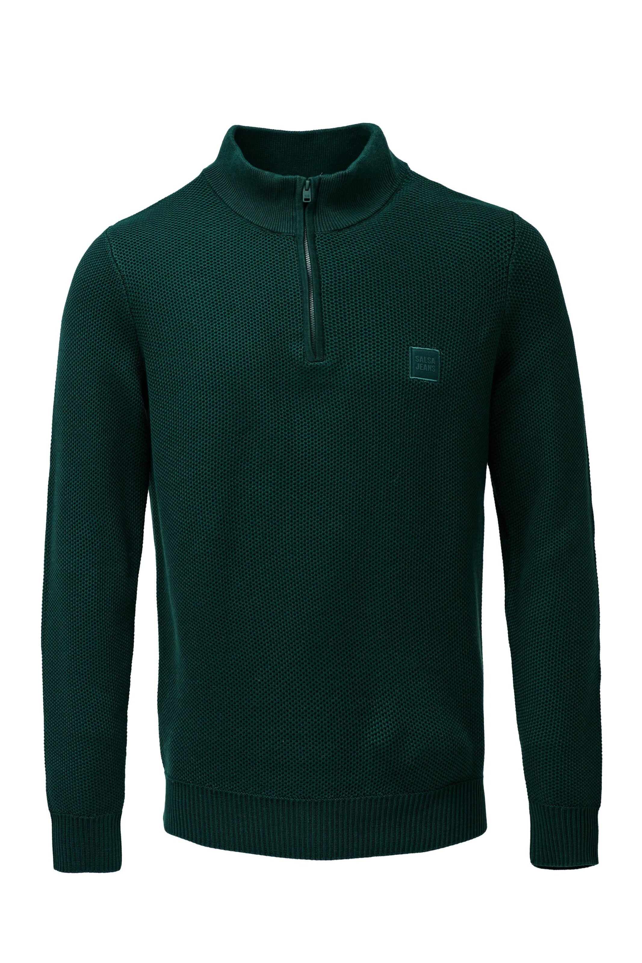 Salsa Jeans Sweater in Green: front