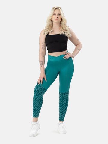 LEAFLETIC - Skinny Leggings 'Leafletic Women`s Long Length Legging' en verde