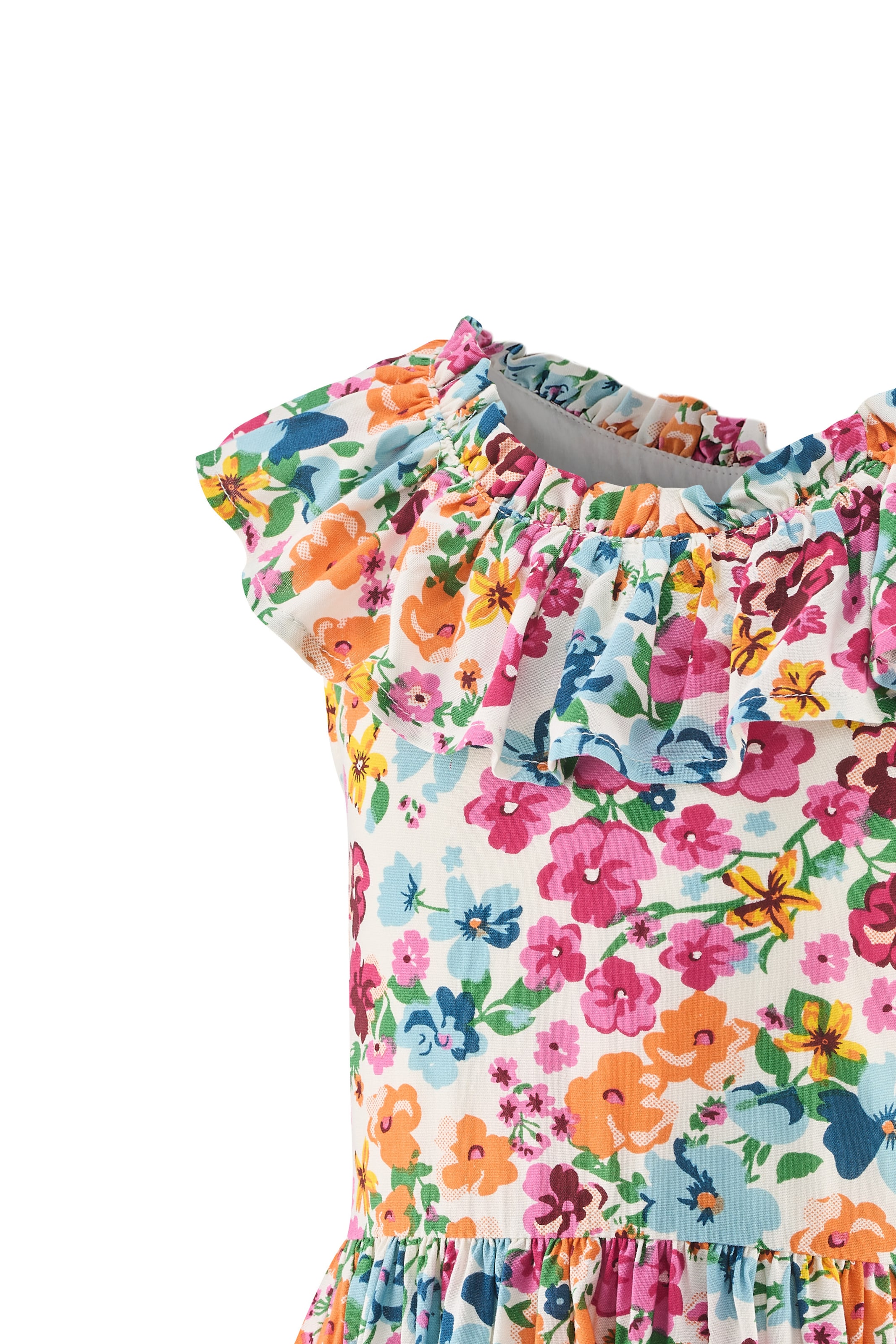 happy girls - Vestido em mistura de cores