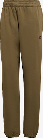 ADIDAS ORIGINALS Pants in Green: front