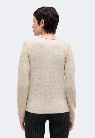 MSCH COPENHAGEN Gebreid vest 'Viloh Alegria' in Grijs