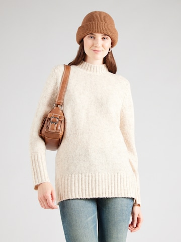 ONLY Sweater 'ONLAYA' in Beige: front