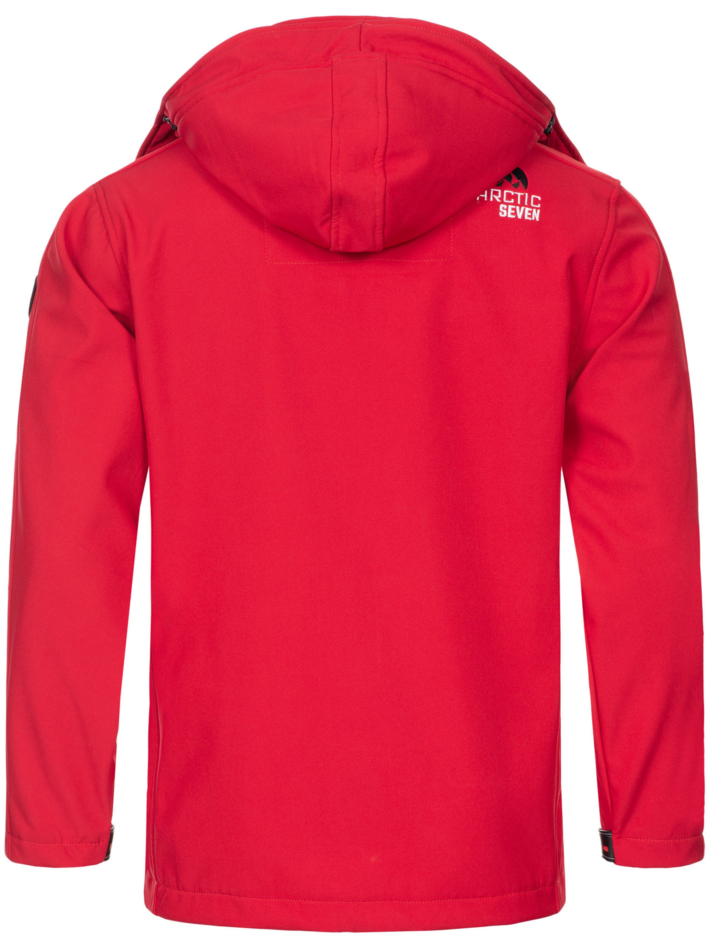Arctic Seven Functionele jas in Rood