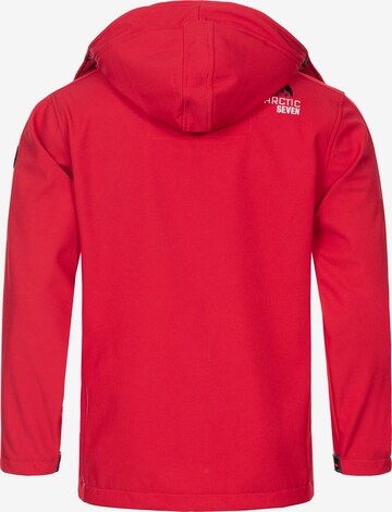 Arctic Seven Functionele jas in Rood