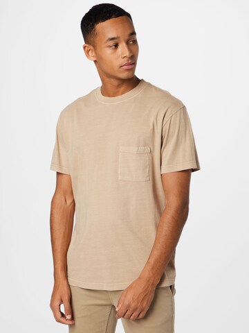 T-Shirt Cotton On en beige : devant