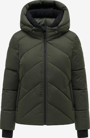 Veste d’hiver ' Shinamii XVI ' MARIKOO en vert : devant
