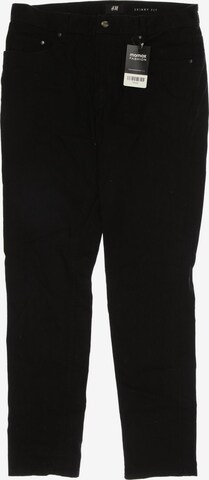 H&M Jeans in 32 in Black: front