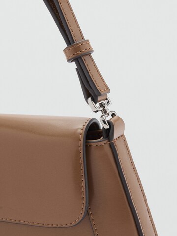 MANGO Tasche 'GRISELDA' in Braun