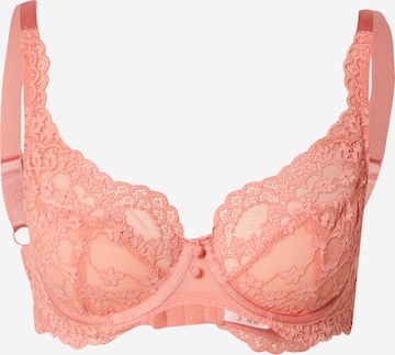 HunkemöllerBalkonet Grudnjak 'Daisy' - roza boja: prednji dio