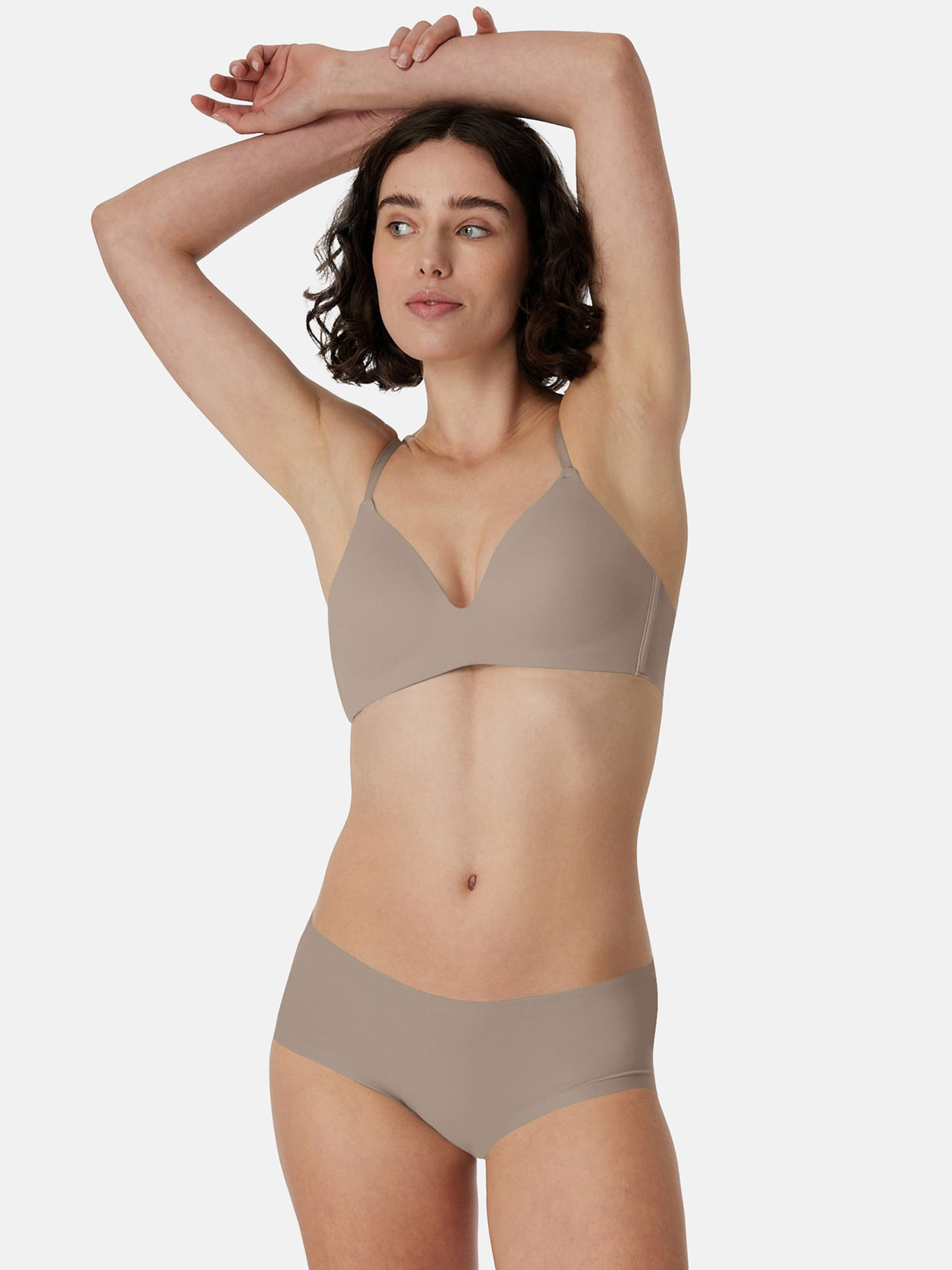 SCHIESSER Panty ' Invisible Cotton ' in Grey