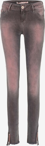 CIPO & BAXX Skinny Jeans 'WD355' in Pink: front