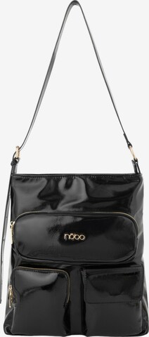 NOBO Shopper 'Velvetine' in Black: front