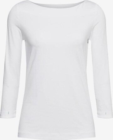 T-shirt ESPRIT en blanc : devant