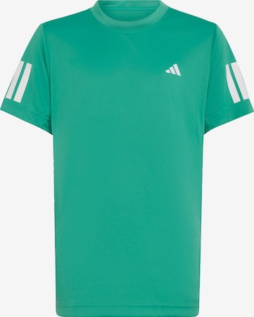 ADIDAS PERFORMANCE - Camisa funcionais 'Club Tennis' em verde: frente