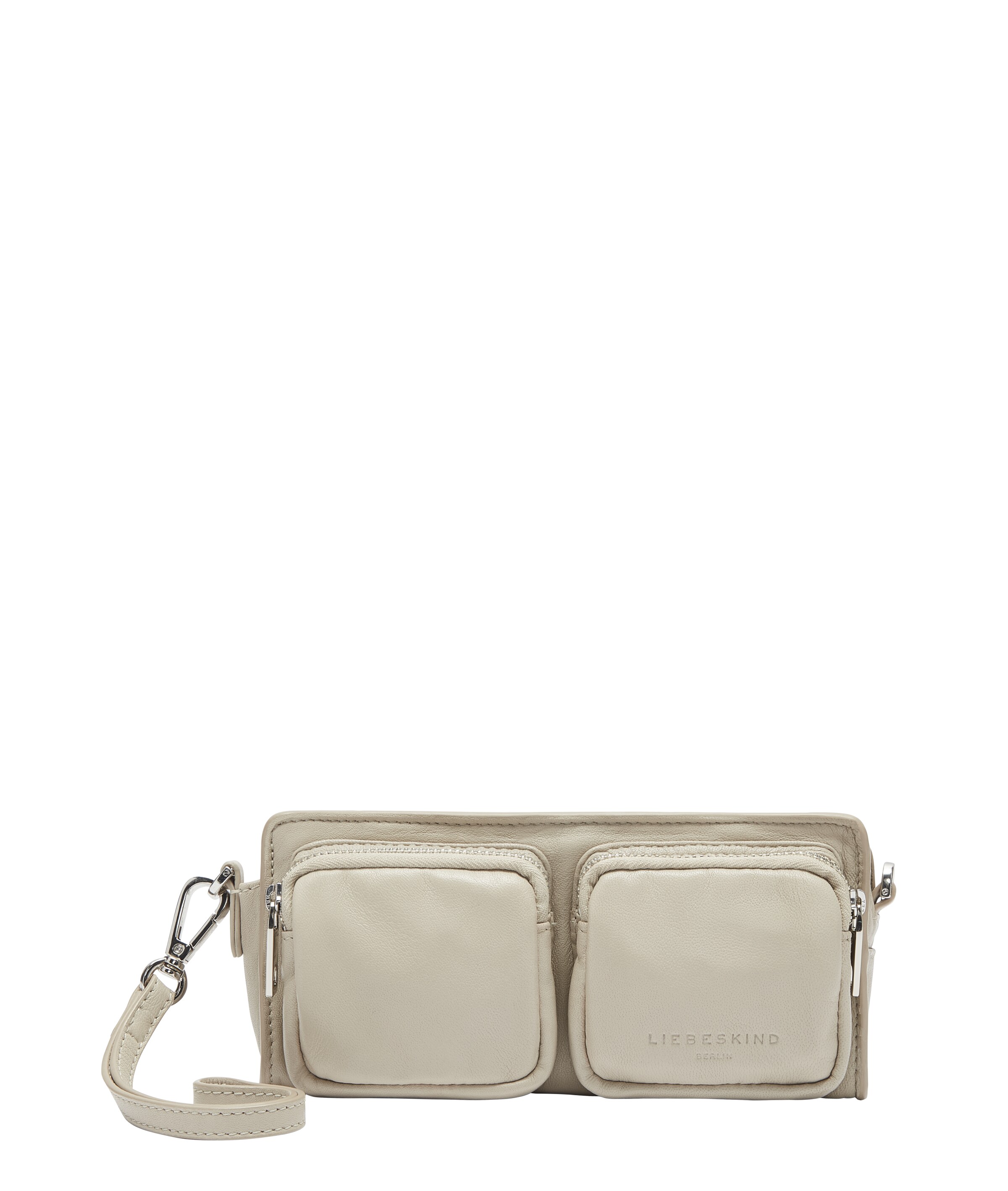 Liebeskind Berlin Portemonnee in Beige: voorkant