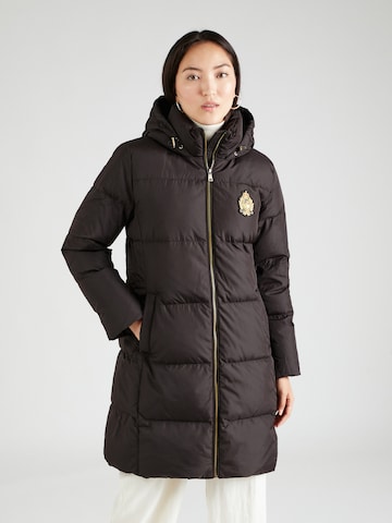 Lauren Ralph Lauren - Abrigo de invierno en negro: frente