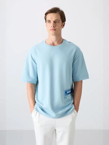 Tommy Life Tričko – modrá: přední strana