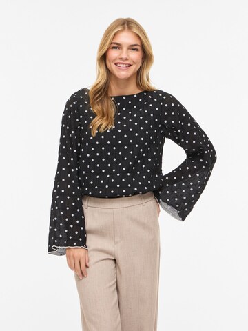 VILA - Blusa 'VIEbla' en negro: frente