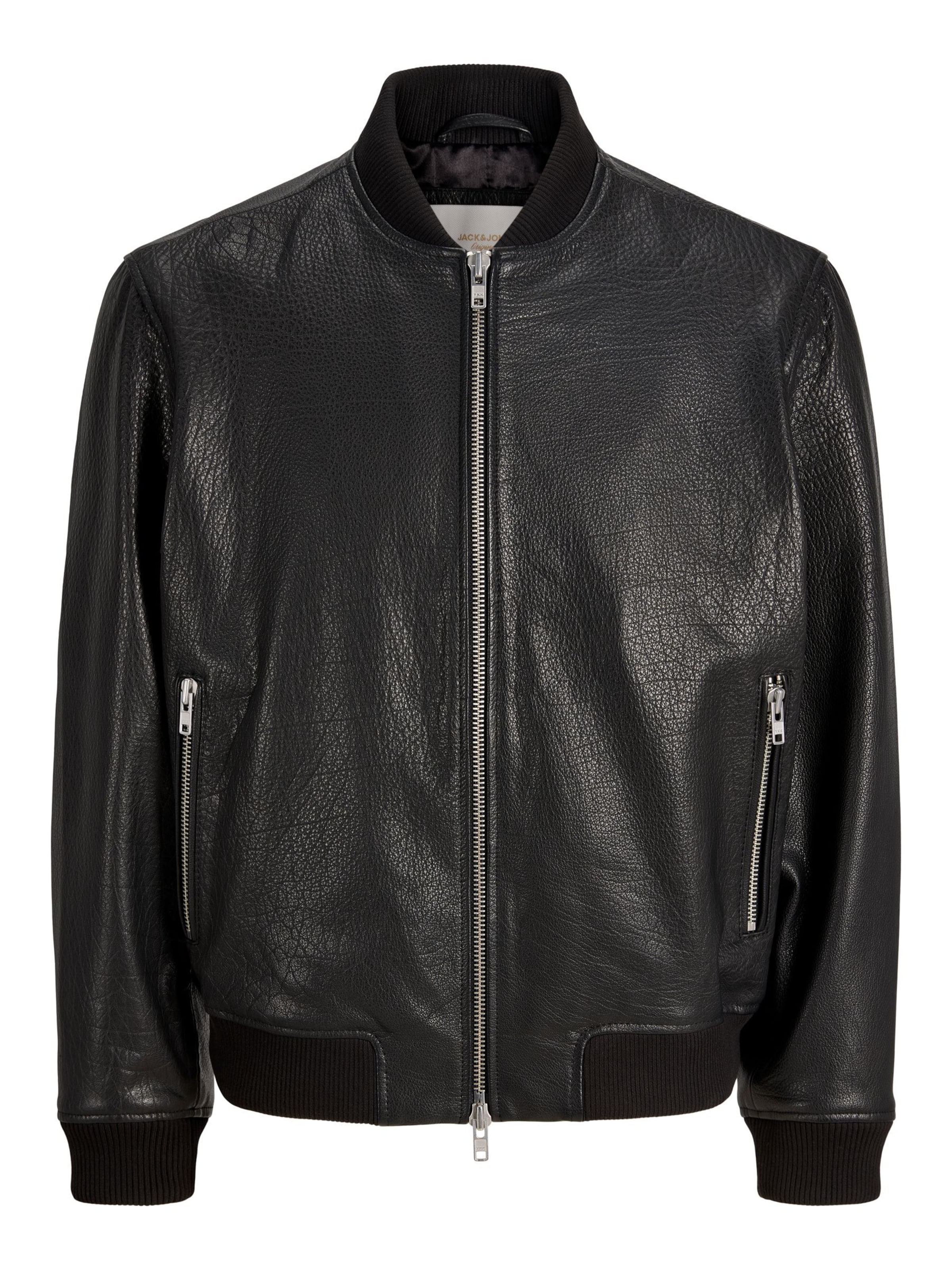 JACK & JONES Between-season jacket in Black: front