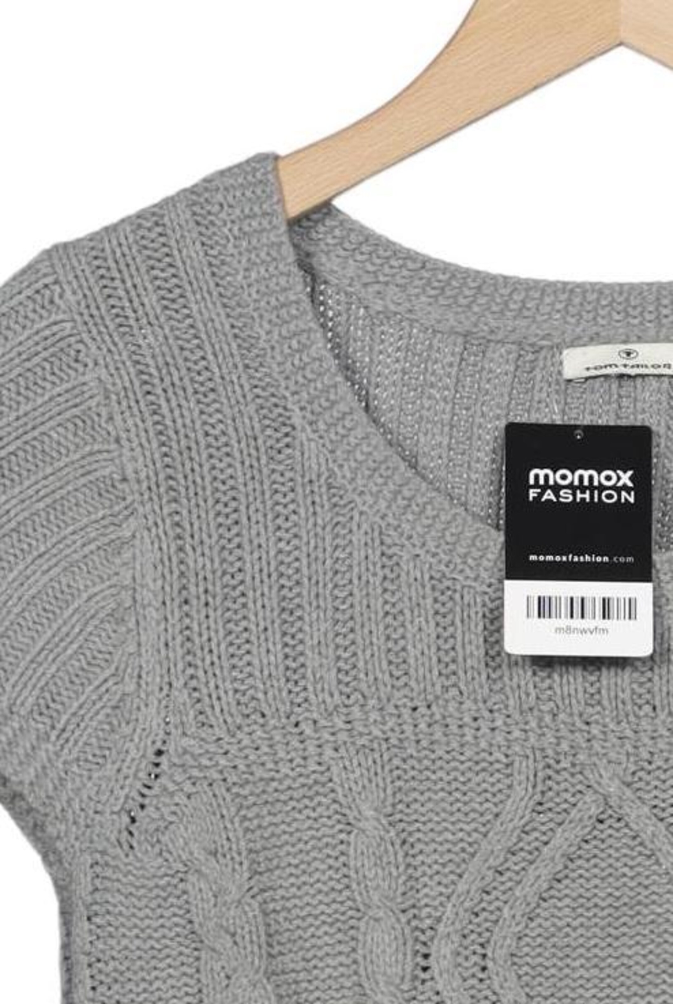 TOM TAILOR Pullover M in Grau