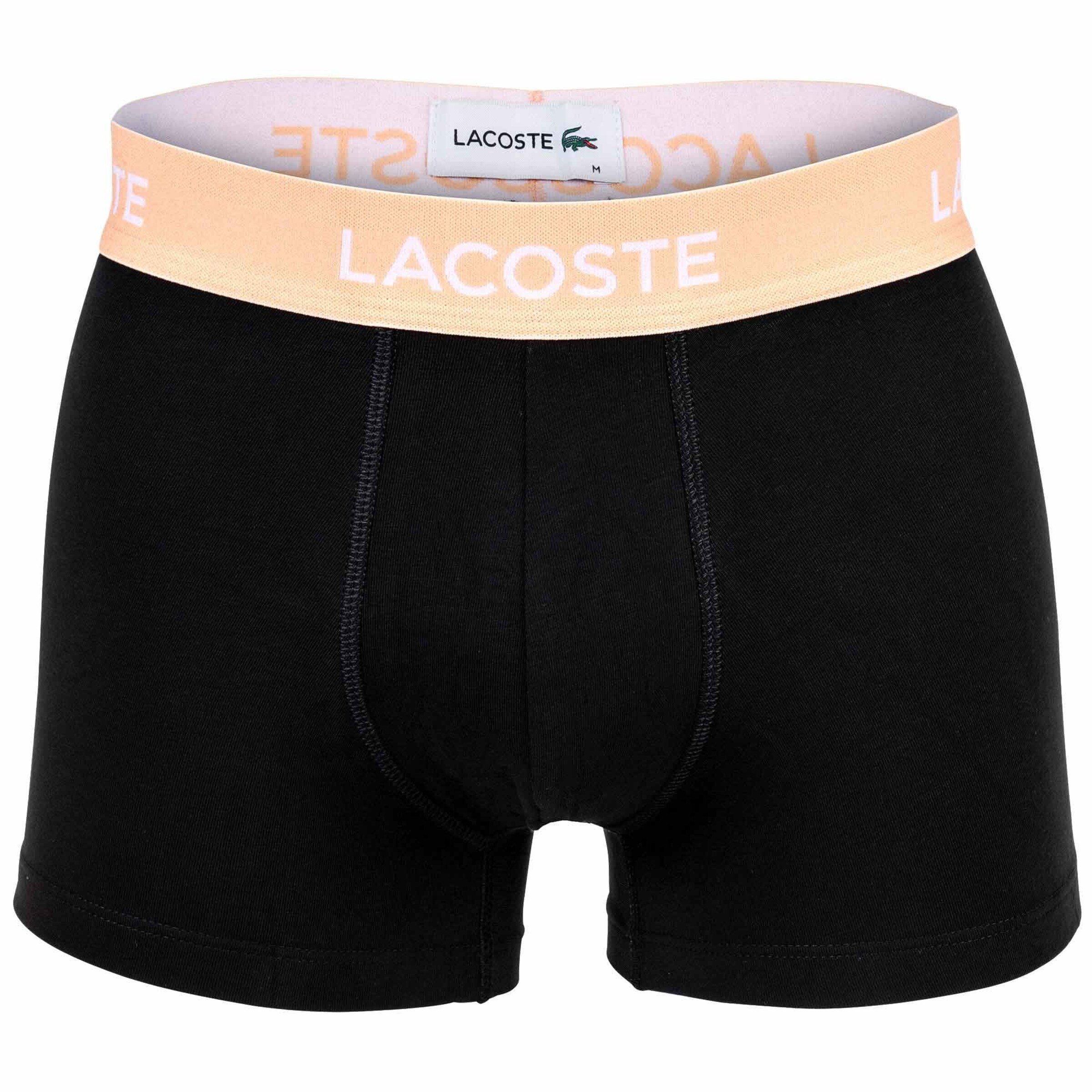 LACOSTE Boxeralsók - fekete