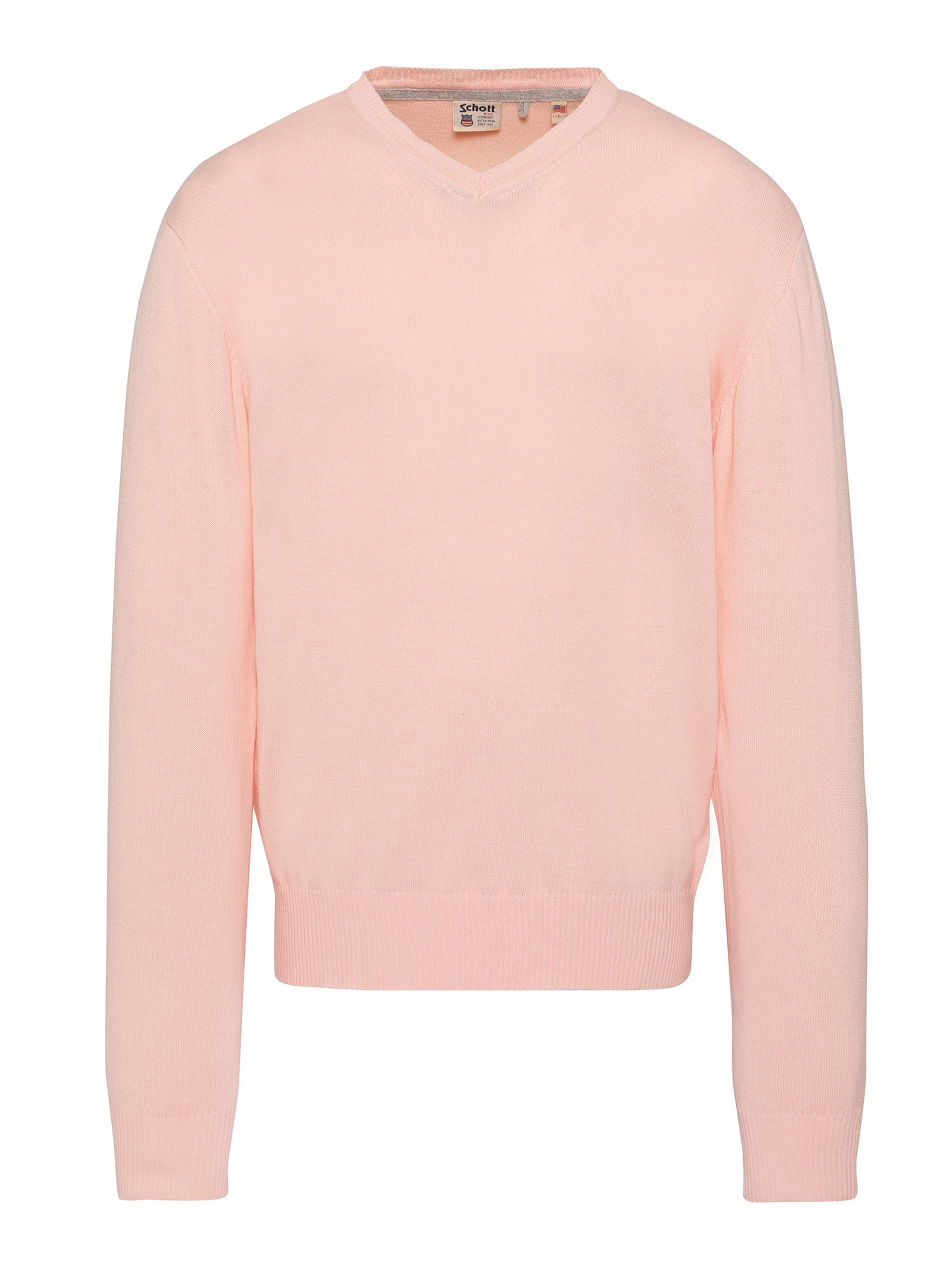 Pull-over Schott NYC en rose : devant